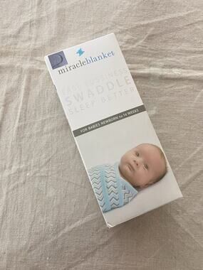 Miracle Blanket Sleep Swaddle Gray
